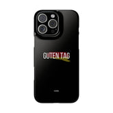 Snap Cases with 'Guten Tag' Design | Phone Case for Daily Vibes, Gift for Friends, Trendy Accessories, Holiday Phone Cover, Fun Tech Gift duits