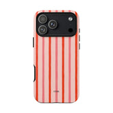 Stylish Phone Case for Tough Protection | Trendy Striped Design, Gift for Her, Cool Accessories, Mobile Protection, Everyday Use