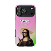 Mona Lisa Phone Case, Stylish Tough Case, Unique Gift for Art Lovers, Trendy Cell Phone Accessories, Vibrant Phone Cover