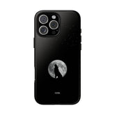 Wolf Moon Phone Case, Tough Cases for Animal Lovers, Night Sky Phone Cover, Gifts for Her, Eco-Friendly Phone Accessories